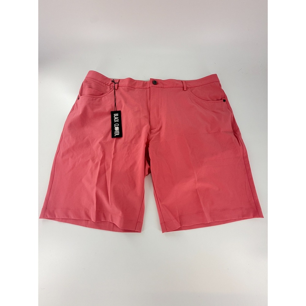 Black Clover Men 30 Live Lucky Optimus Desert Rose Golf Shorts Pink NWT